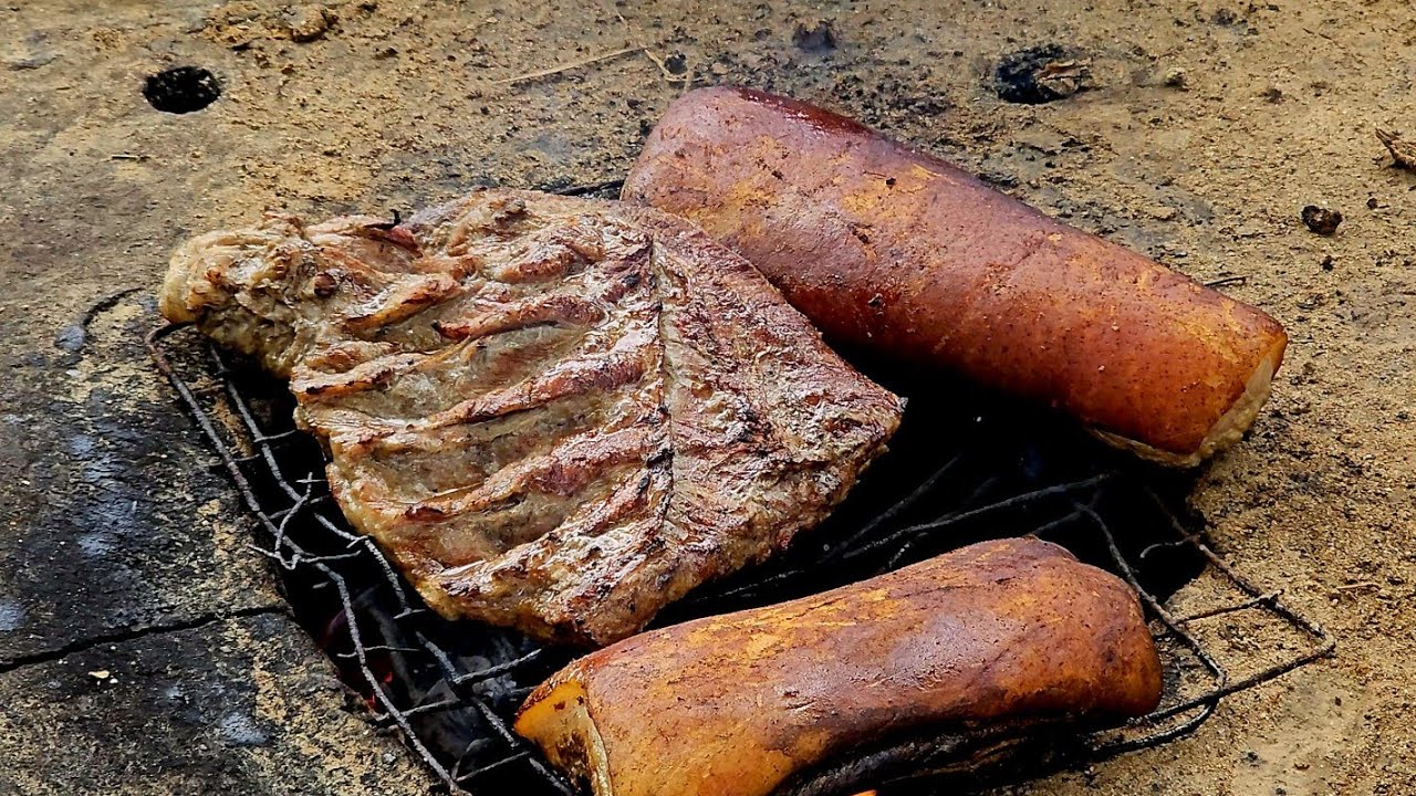 SINAMPALUKANG BABOY RAMO | PAGKAING BUKID | OUTDOOR COOKING |Team AgustinTV