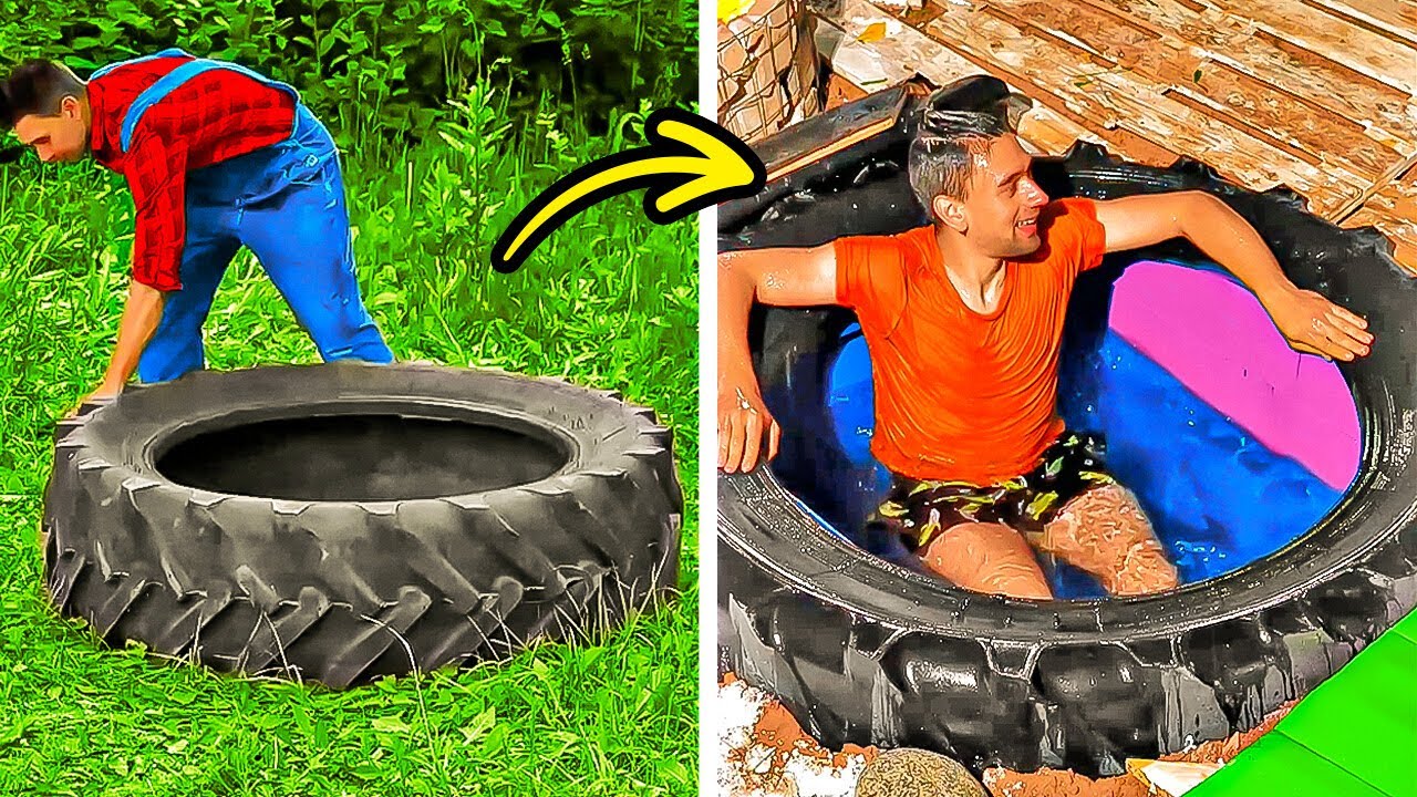 Amazing Backyard Crafts And DIY Outdoor Furniture