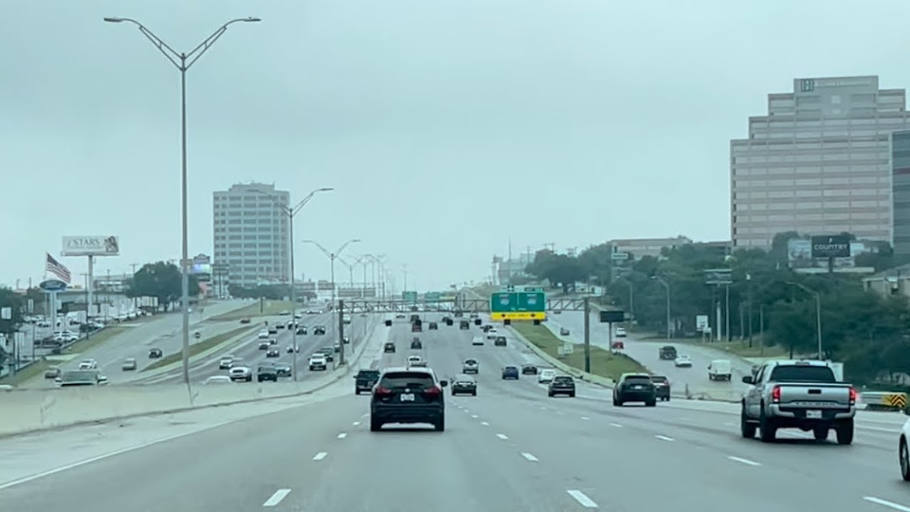 San Antonio, Texas - City Traffic Flow