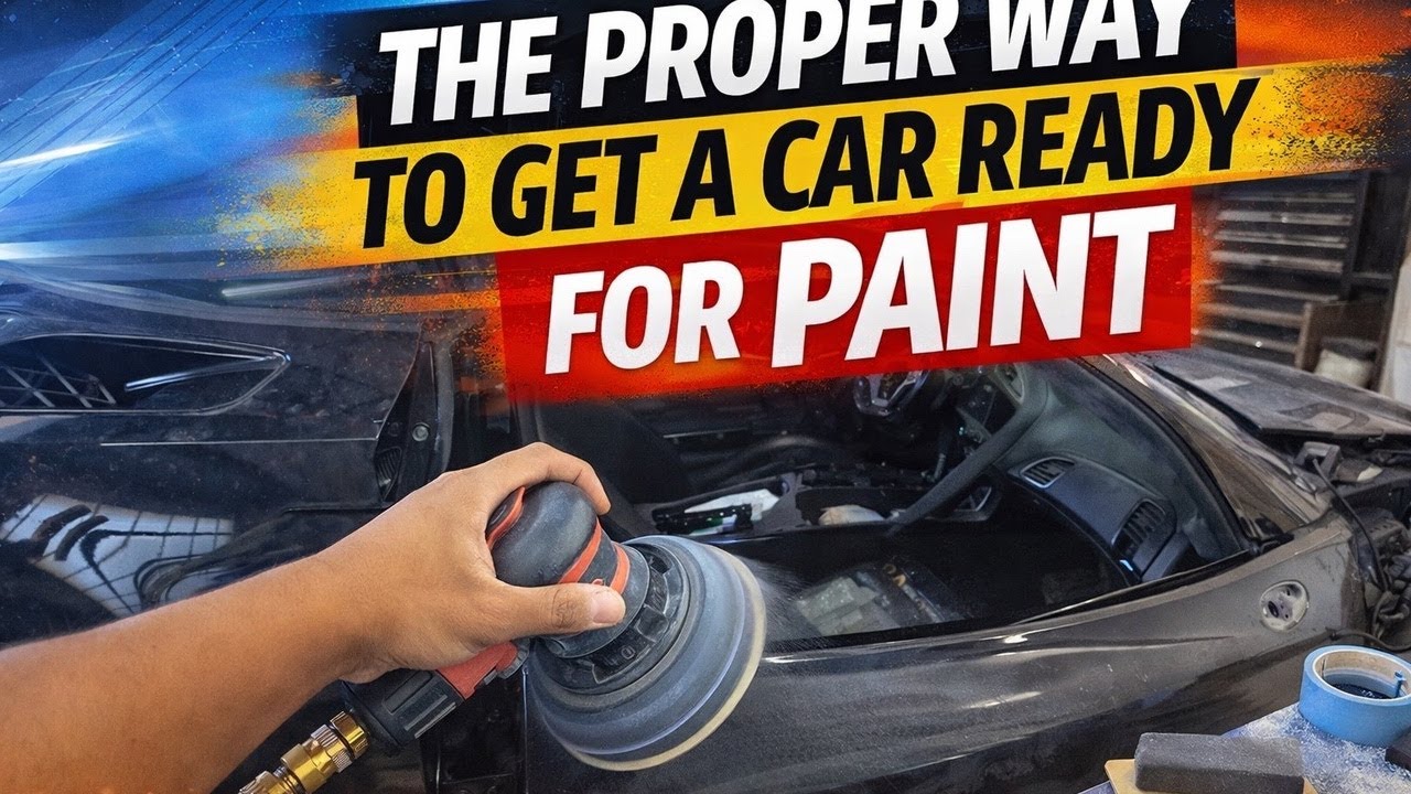 The Proper way to get a Car ready for paint! | EPISODE 12 |