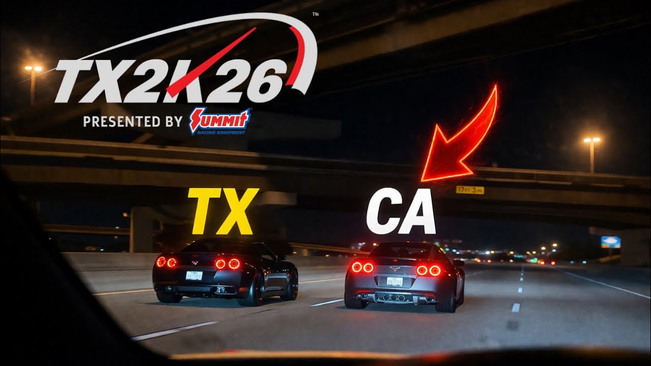 TX2K26 STREETS TX ZR1 против CA ZR1&hellip; 1000-2000 л.с. (Eagle Talon Civic, Viper, R8, GTR) И МНОГОЕ ...