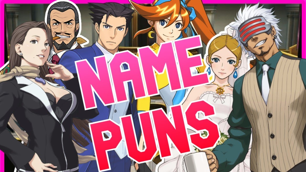 The Meaning Behind EVERY Ace Attorney Name Pun [2001-2016]