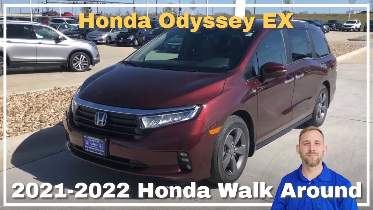 2021 - 2022 Honda Odyssey EX Walk Around Review