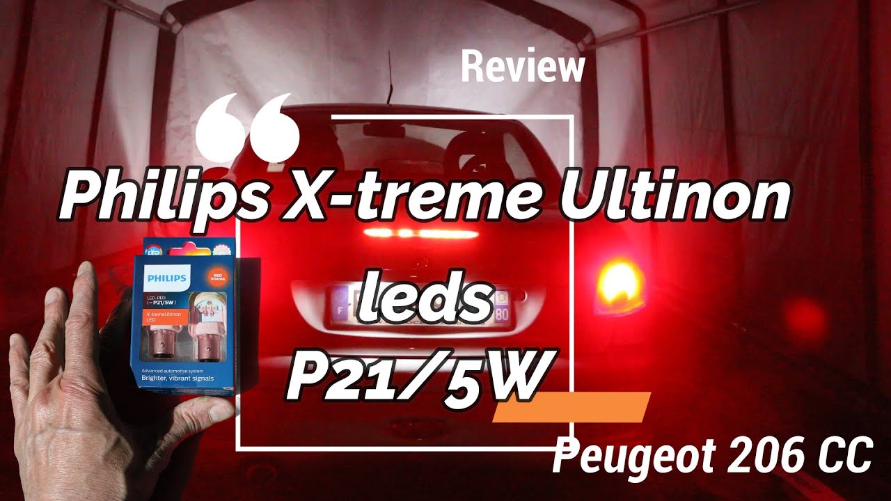 Обзор светодиодов Philips X-treme Ultinon P21/5W
