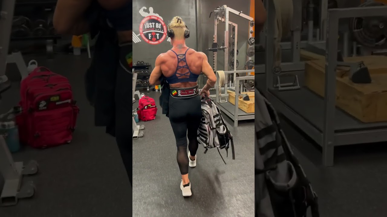 Trap monster 🤣🤣. IFBB Women&rsquo;s Physique Pro - owning it!