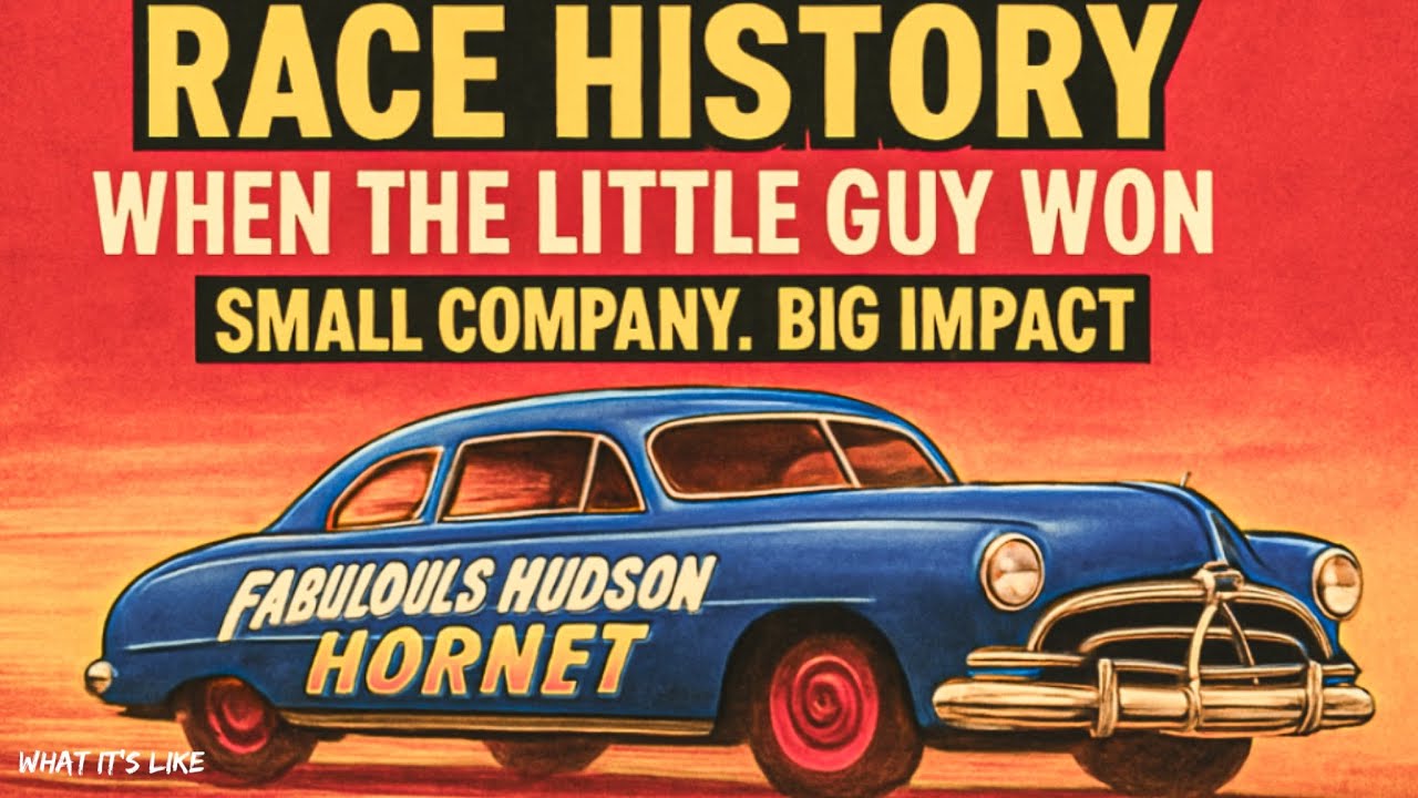История гонок на Hudson Hornet #автомобили #историягонок #как_это_есть