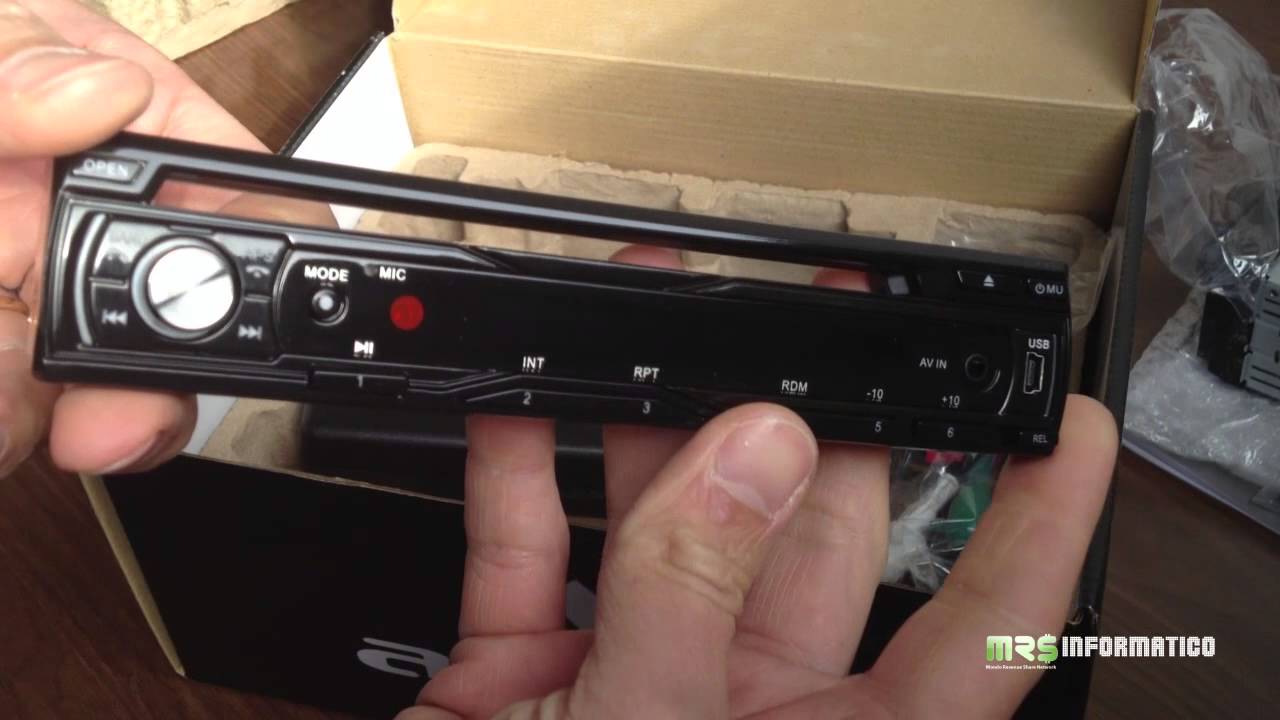 Unboxing Autoradio touchscreen Auna DTA90BT