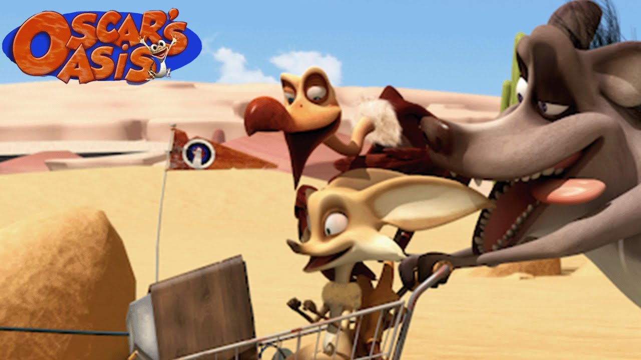 Popy Harchi and Buck Try to Watch The Soccer Game | Oscar's Oasis Kids Cartoons