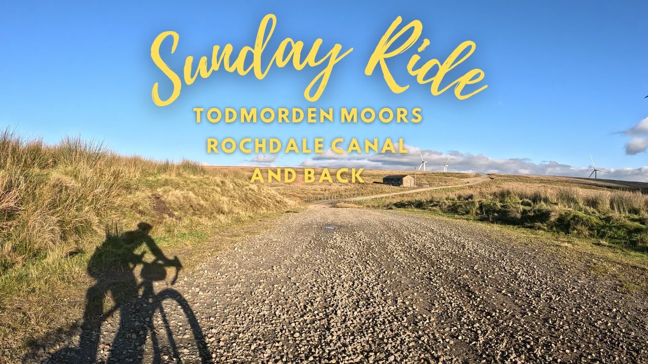 Todmorden Moors & Rochdale Canal Bike Ride - Incredible Views