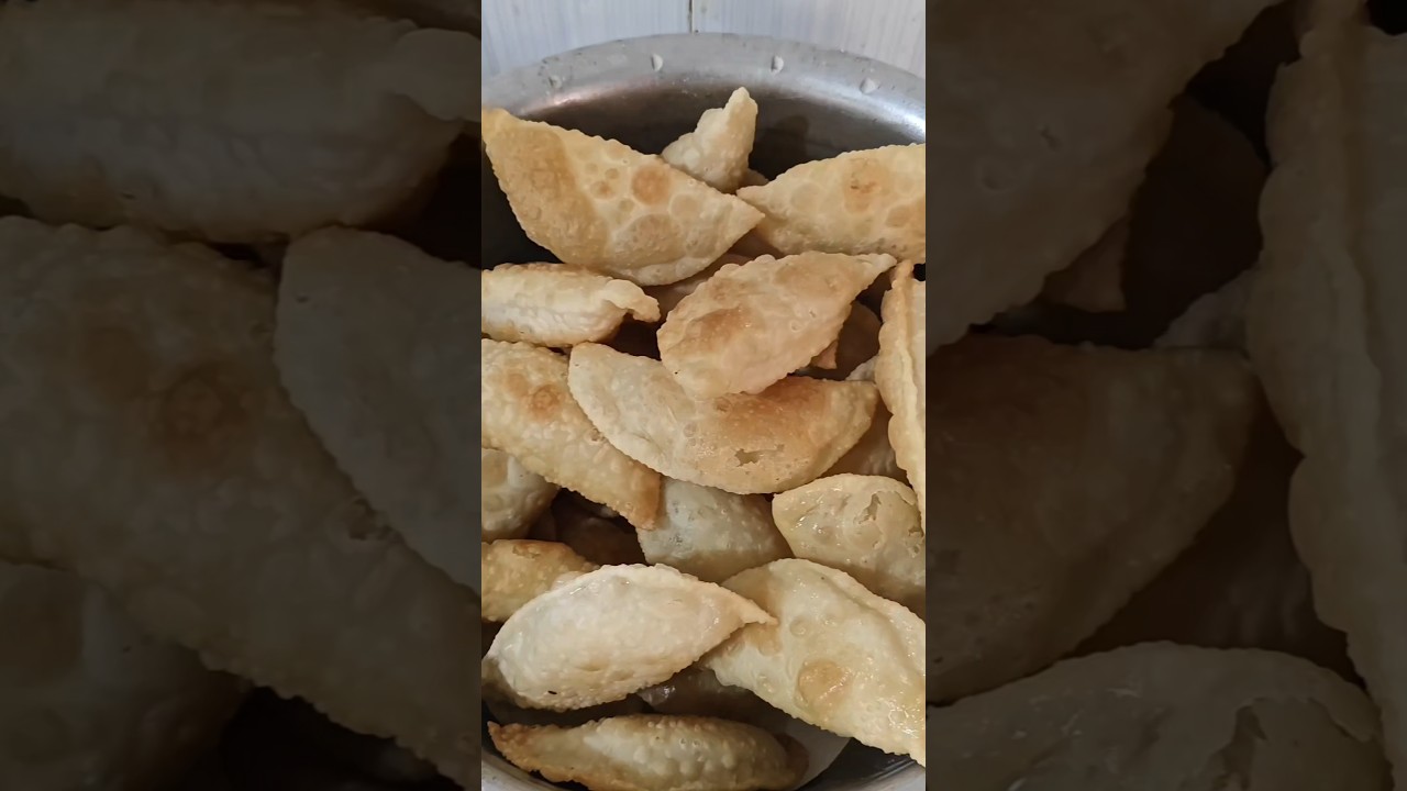 Maharashtrian Diwali Faraal Crispy & Sweet Karanji! Traditional #diwalisweets #DiwaliTreats #Karanji