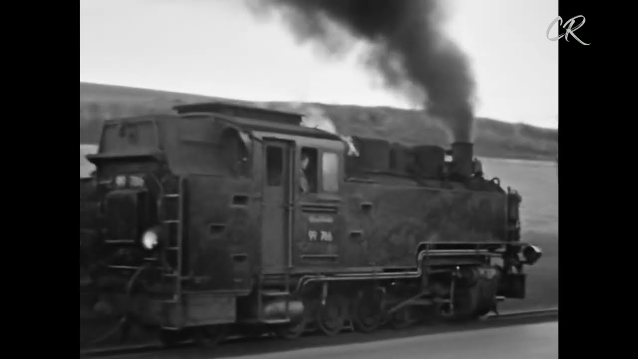 Trusebahn 1954 und 1956 (seltene Filmaufnahmen)