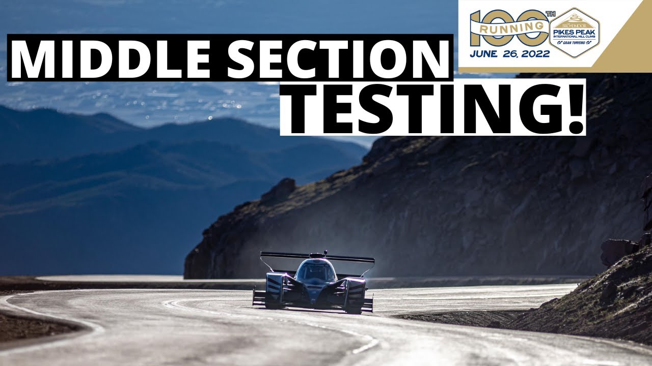 Pikes Peak Hill Climb Testing: Middle Section!