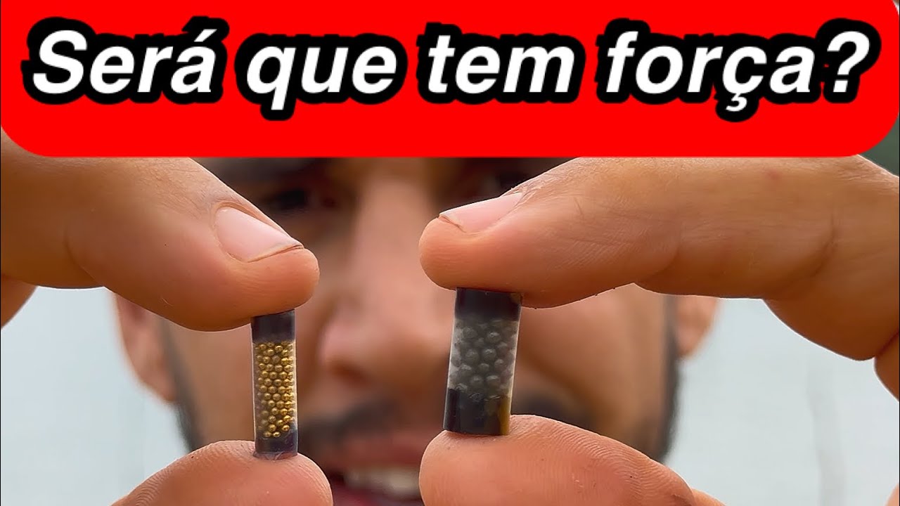Teste o Cartucho Chumbinho! Penetração!