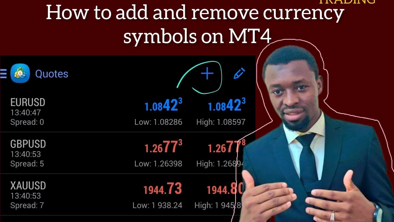 ADDING AND REMOVING CURRENCY PAIRS ON MT4 - CELGIB TRADING