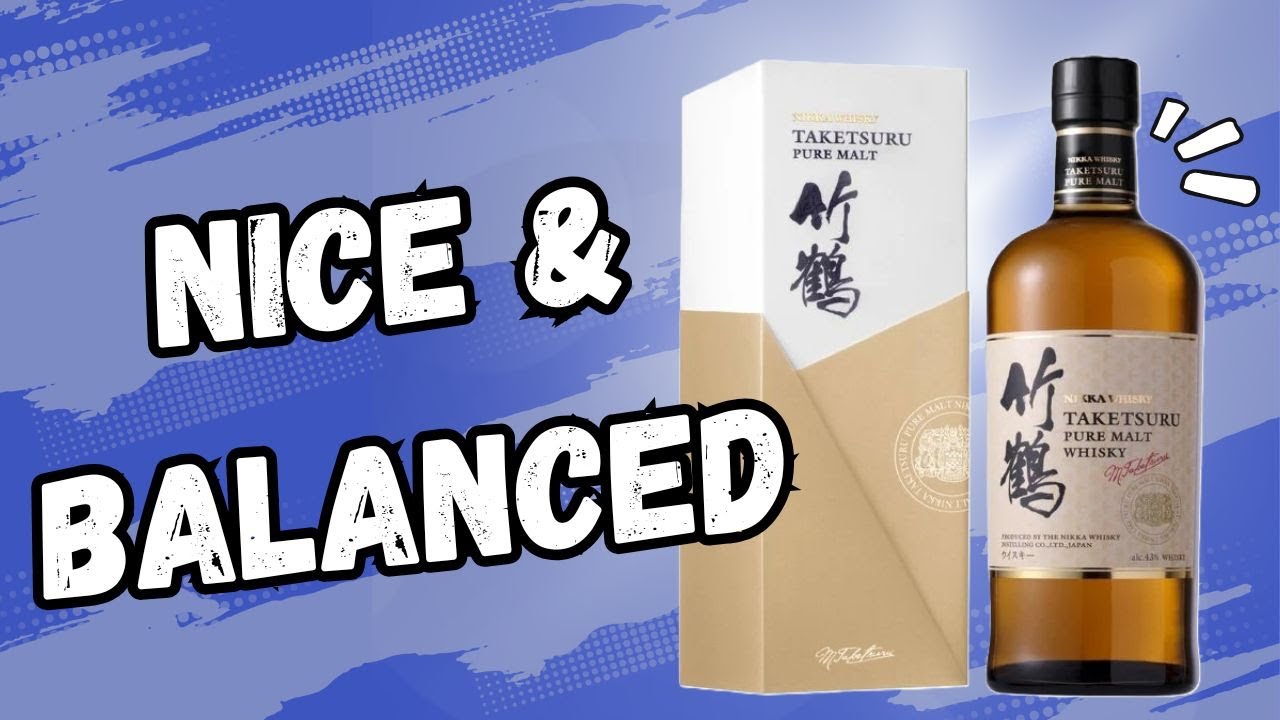 Nice and Balanced! || Nikka Taketsuru Pure Malt Japanese Whiskey REVIEW