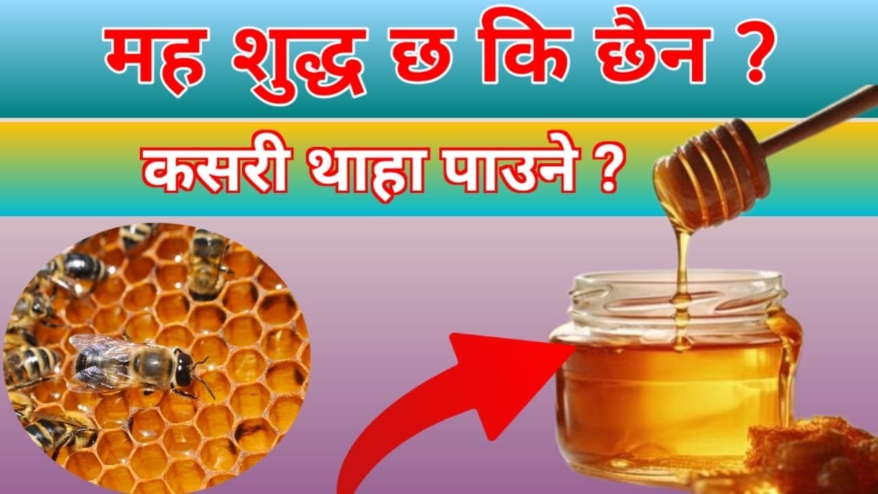 मह शुद्ध छ भनि कसरी छुट्याउने र कसरी विश्वास गर्ने ?