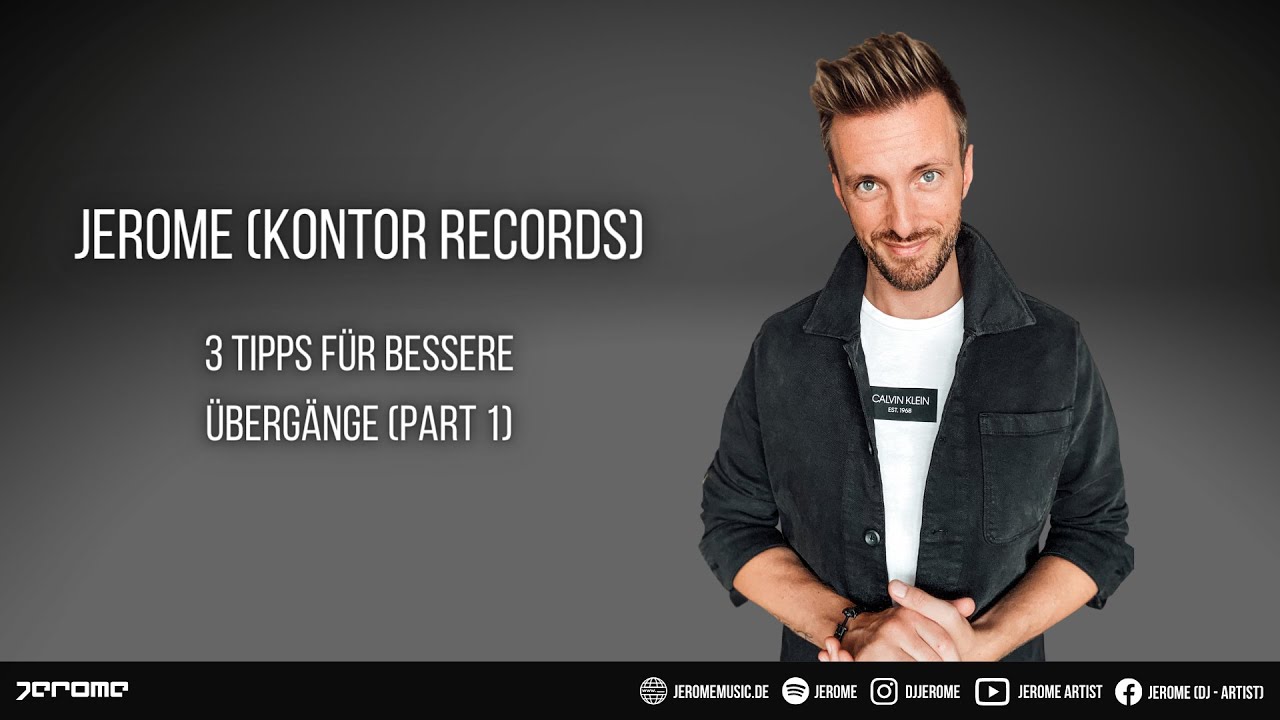 DJ Tipps - 3 Tipps f&uuml;r bessere &Uuml;berg&auml;nge (Part 1)