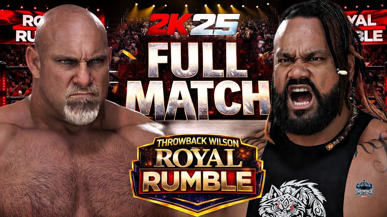 WWE Throwback Wilson: FULL MATCH - Goldberg vs. Jacob Fatu | Royal Rumble, February 24, 2026