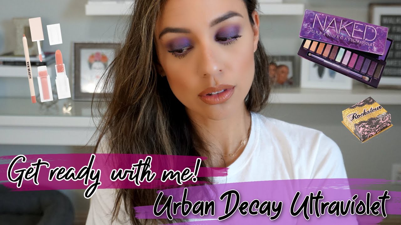 Get Ready with Me | Urban Decay Ultraviolet Palette