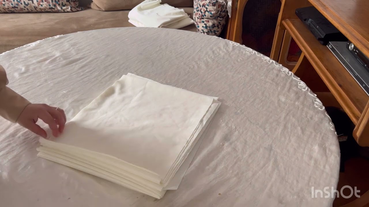 طريقة تفصيل سرابط مع طي