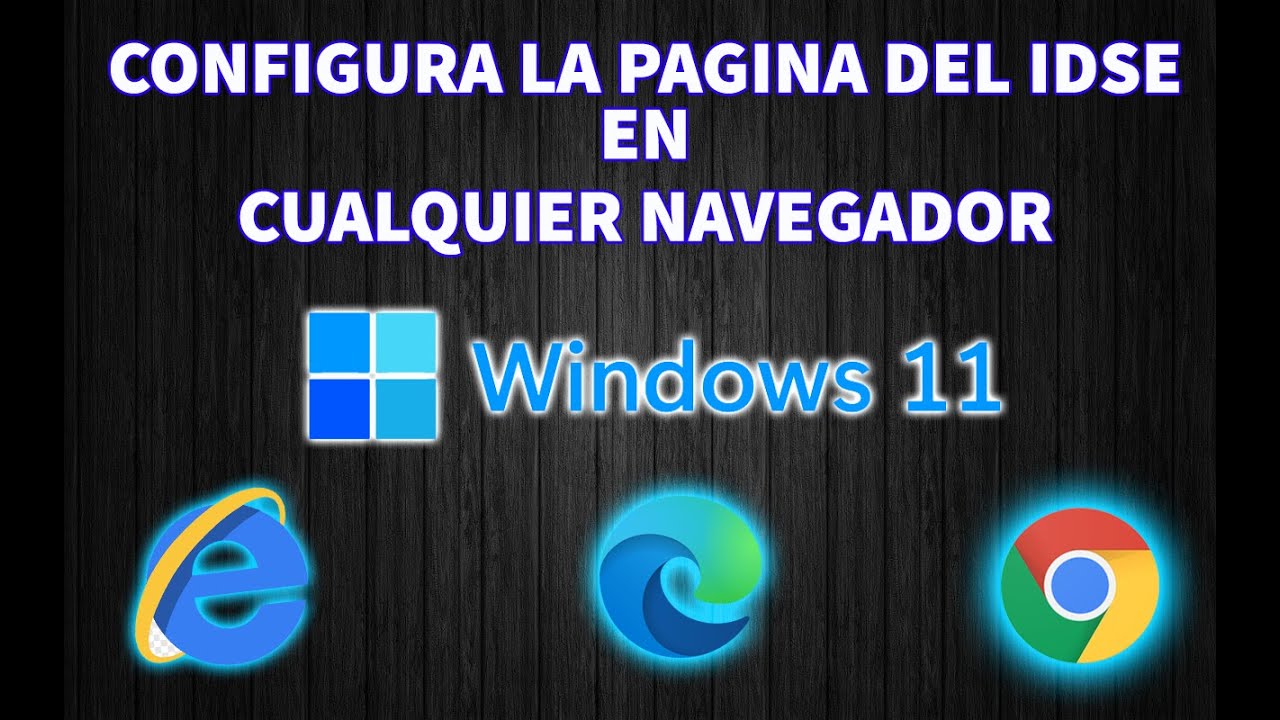 ✅ CONFIGURAR PAGINA del IDSE del IMSS en WINDOWS 11 2026