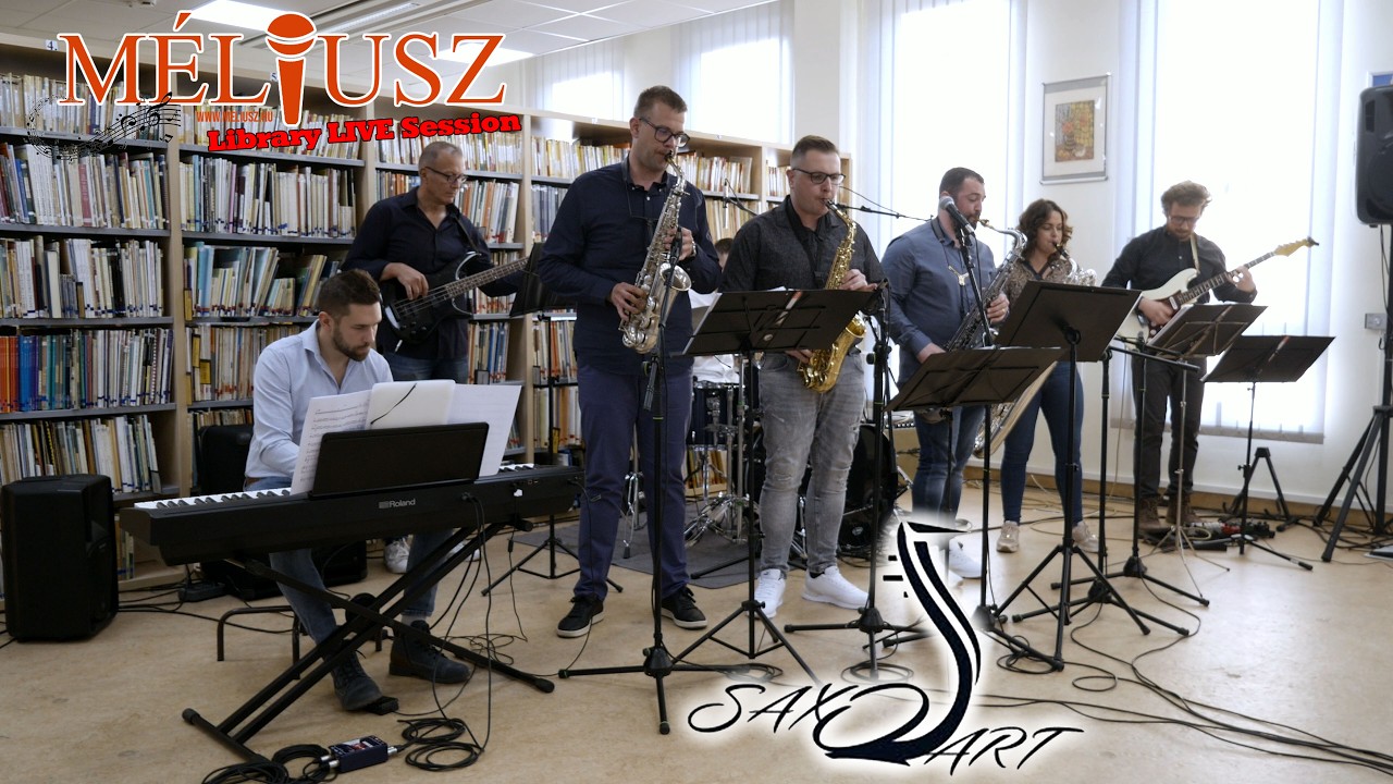 MÉLIUSZ Library LIVE Session - saxQart (2025.03.08.)