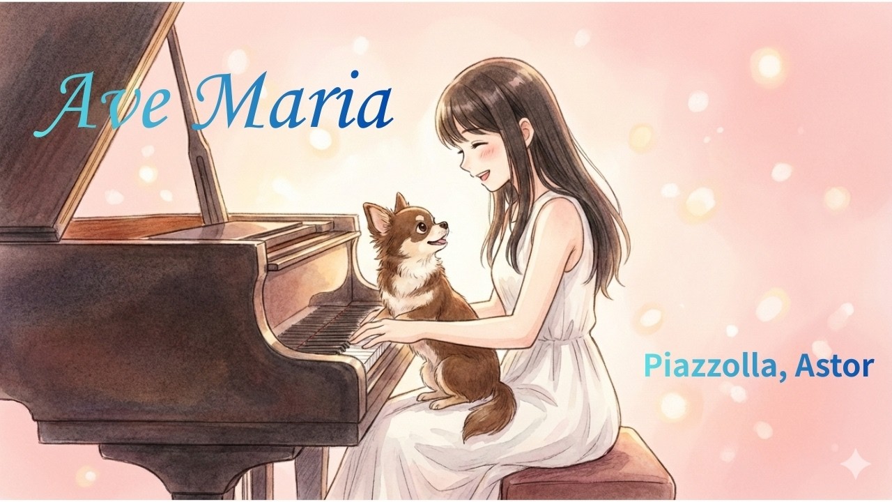 Piazzolla, Astor (1921–1992) : “Ave Maria (Tanti anni prima)” アストル・ピアソラ：アヴェ・マリア（Tanti anni prima）