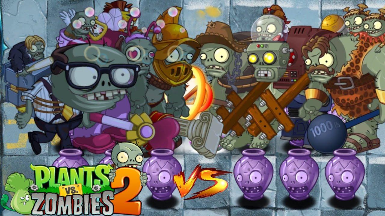 Plants Vs Zombies 2 - Pvz 2 - 3 Random Gargantuar Vs 3 Gargantuar #199