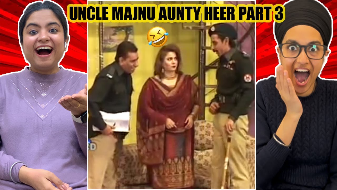 Indian Reacts To Uncle Majnu Aunty Heer Part 3