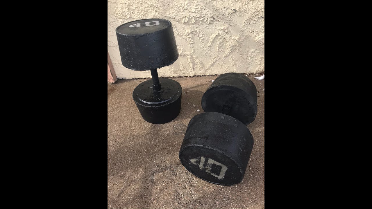 Homemade Concrete Dumbbells | Easy DIY Exercise Equipment