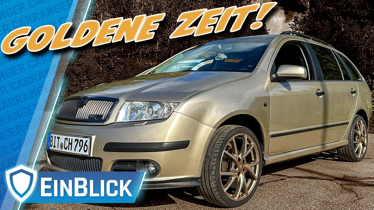 Skoda Fabia Combi 1.4 16V (2005) - BILLIGER Kombi mit PREMIUM Features! Beste Zeit bei Skoda?