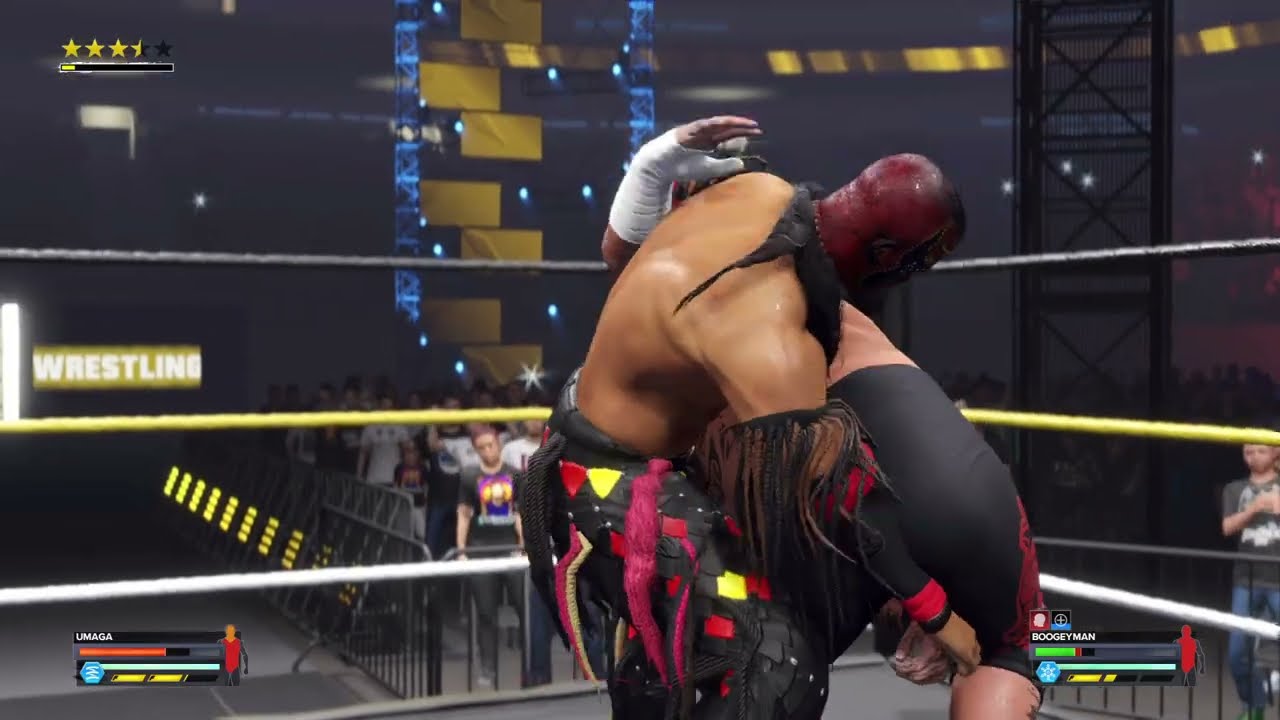 WWE 2K24 Fantasy Wrestling Federation Umaga vs The Boogeyman