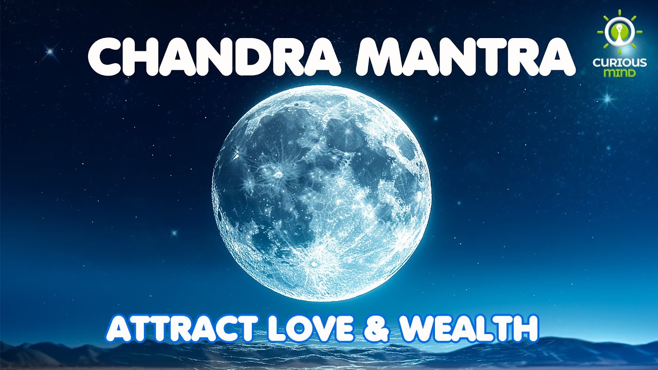 Chandra (Moon) Mantra 108 Times | Attract Money, Love & Peace | Powerful Lunar Energy Mantra