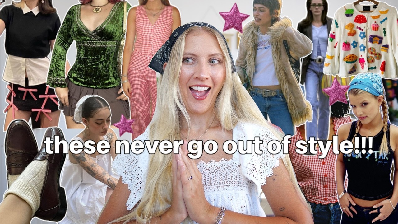 fashion trends that NEVER go out of style *in my opinion*