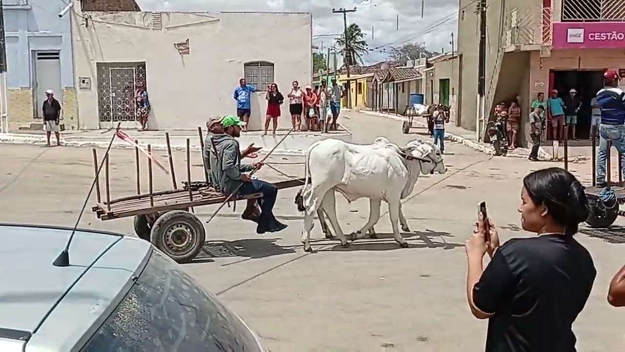 Encontro de carreiros, concentração em são Pedro indo para a casa do Sérgio do bode.