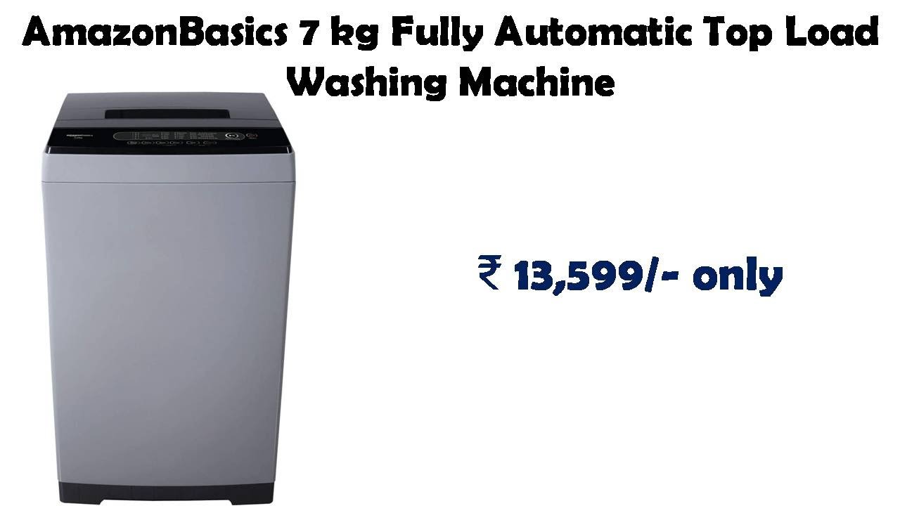 AmazonBasics 7 kg Fully Automatic Top Load Washing Machine reviews