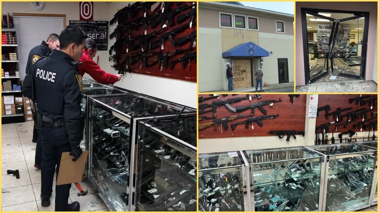 40 guns stolen after thieves crash stolen car into Henrico pawnshop