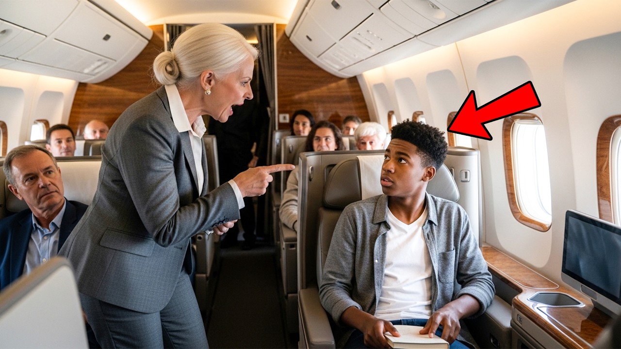 White Passenger Insults Black Teen in First Class — Pilot Stops Pushback to Investigate