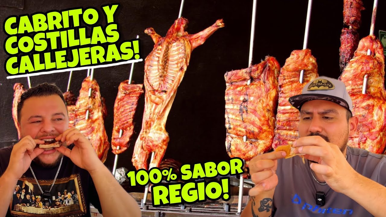 Comiendo como en el RANCHO Cabrito y Costillas en Monterrey