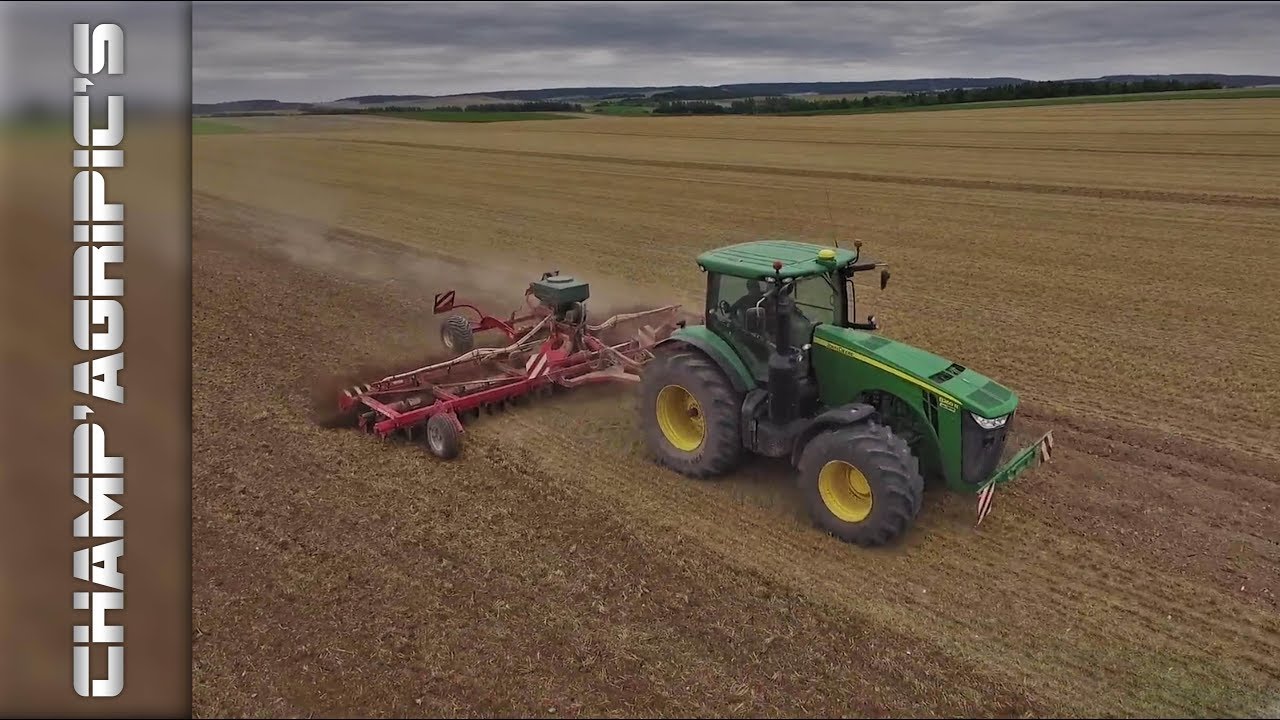 John Deere 8260R / Horsch Joker 8RT | Déchaumages 2017