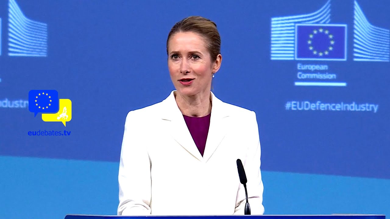 🔥 Kaja Kallas Announces Europe's Biggest Defense Revolution: ReArm Europe & Readiness 2030! 🔥