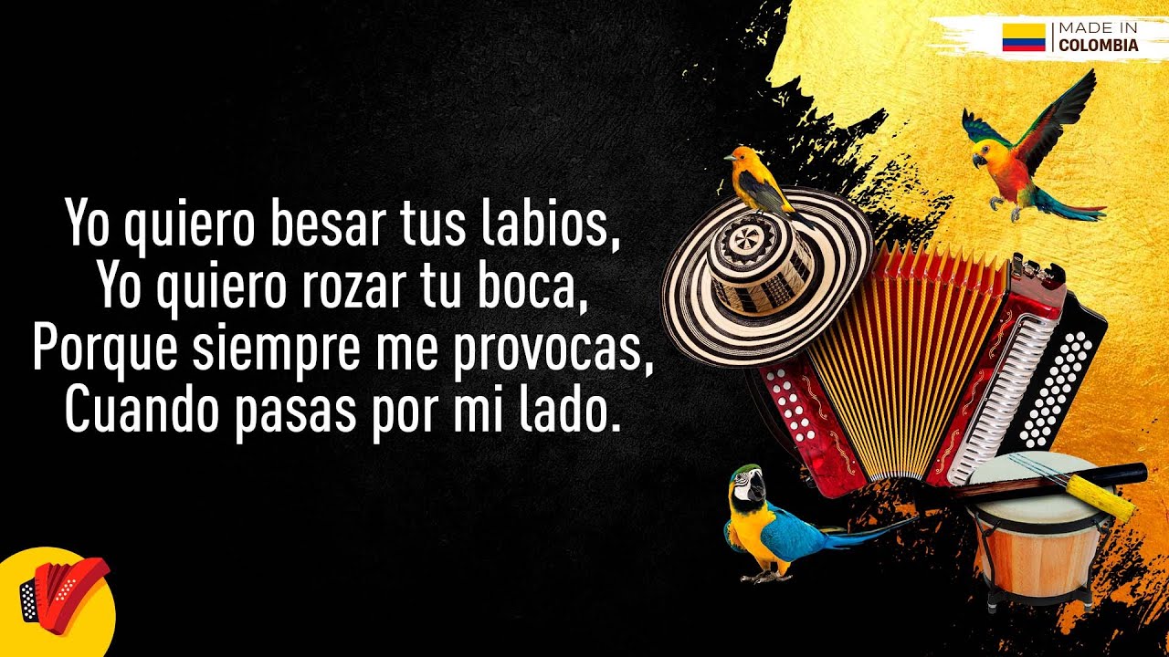 El Ángel, Peter Manjarrés & Sergio Luis Rodríguez, Video Letra - Sentir Vallenato