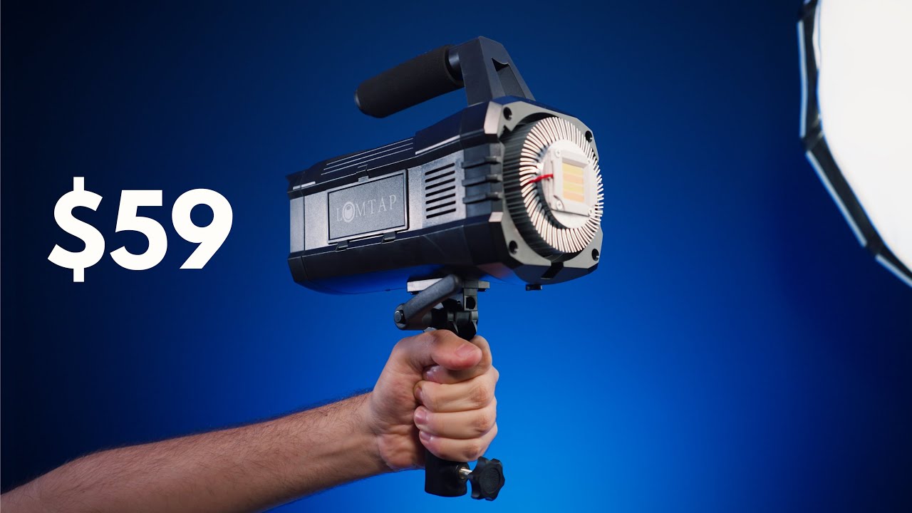I Bought The CHEAPEST VIDEO LIGHT on Amazon!