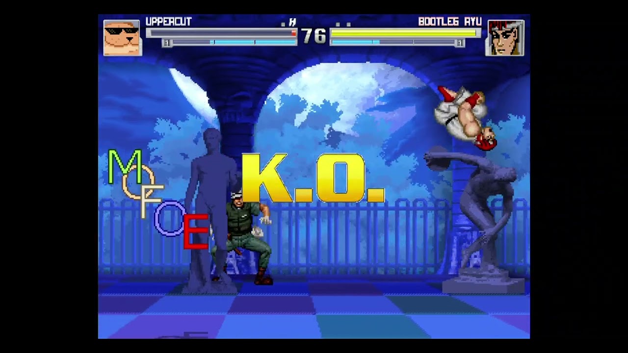 M.U.G.E.N - Uppercut VS Bootleg Ryu