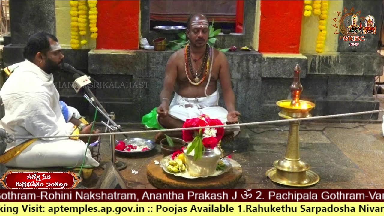 Paroksha Seva  Rudrabhisekam Sankalpam 03.03.2026