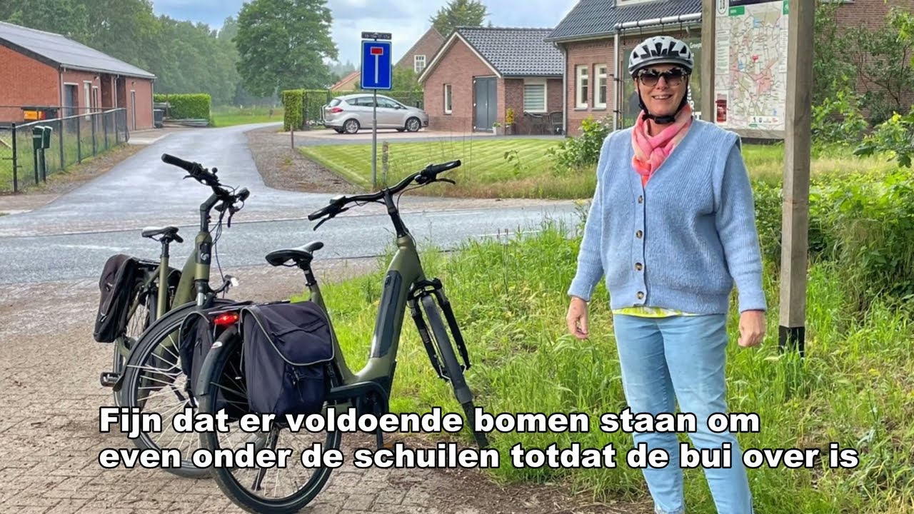Fietsen in de Peel langs de Helenavaart naar Hoeve Willem III