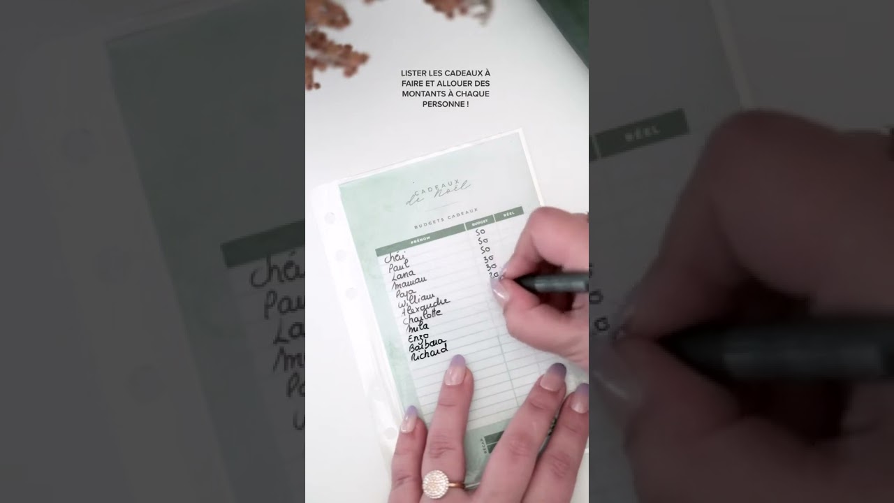 Qui a d&eacute;j&agrave; commenc&eacute; les achats pour No&euml;l ici ? (👋) ! Aujourd&rsquo;hui on parle budget No&euml;l. Du budget c