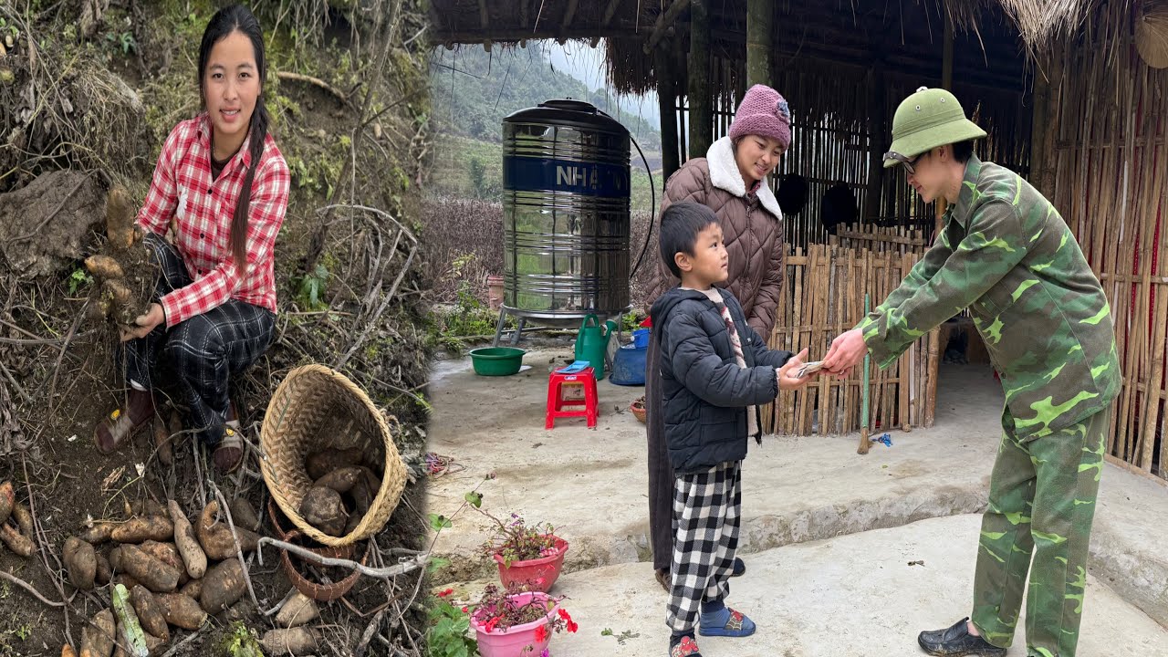 Police revealed the boy's money – a traditional dish made from wild plant roots.
