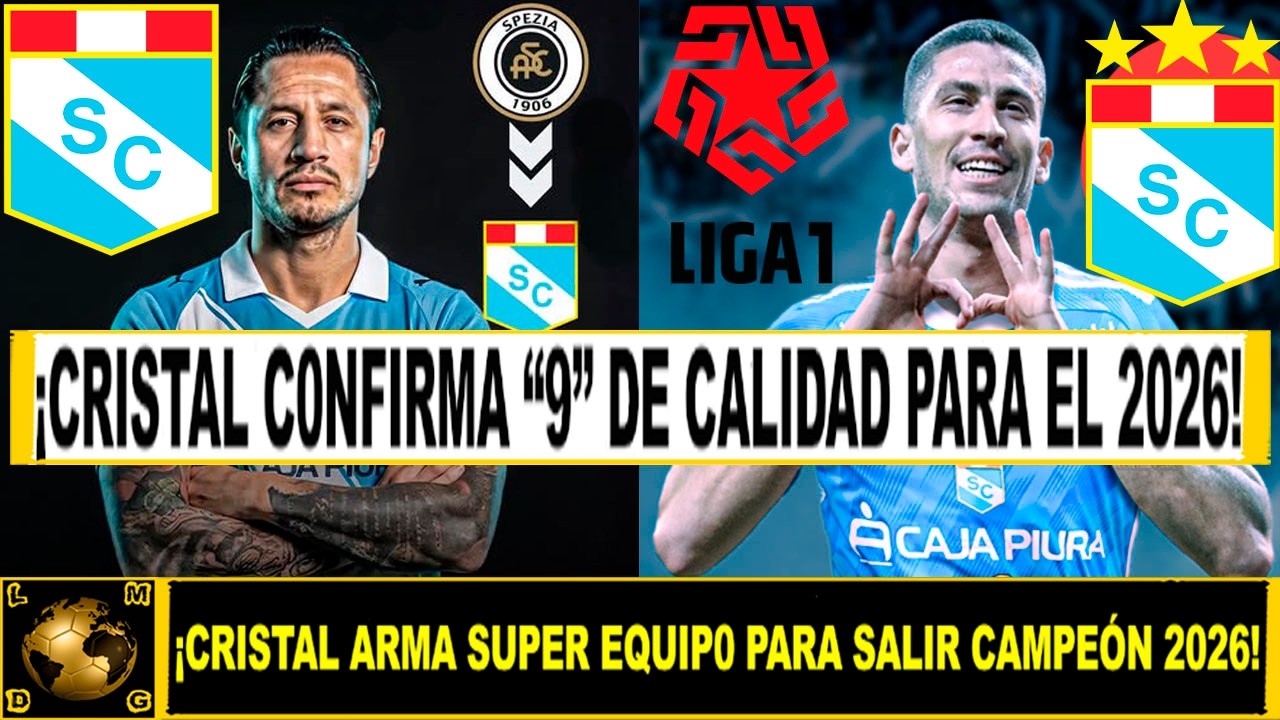 &iexcl;REFUERZO DE LUJO! SPORTING CRISTAL SORPRENDE CON NUEVO DELANTERO 2026 PARA SALIR CAMPE&Oacute;N