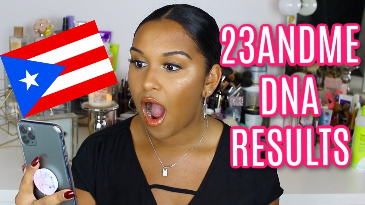 PUERTO RICAN 23ANDME DNA TEST RESULTS *SHOCKING* | NATALIA GARCIA